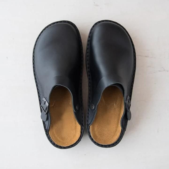 The Southern Atelier - Lorenzo Men's Orthopaedic Leather Slippers with Arch Support and Non-Slip Rubber Sole - The Southern AtelierSKU_1786566098553_831