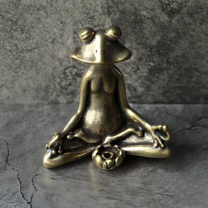 The Southern Atelier – Lotus Frog Miniature Figurine in Tranquil Hues for a Serene Atmosphere - The Southern AtelierSKU_1774883105854_948