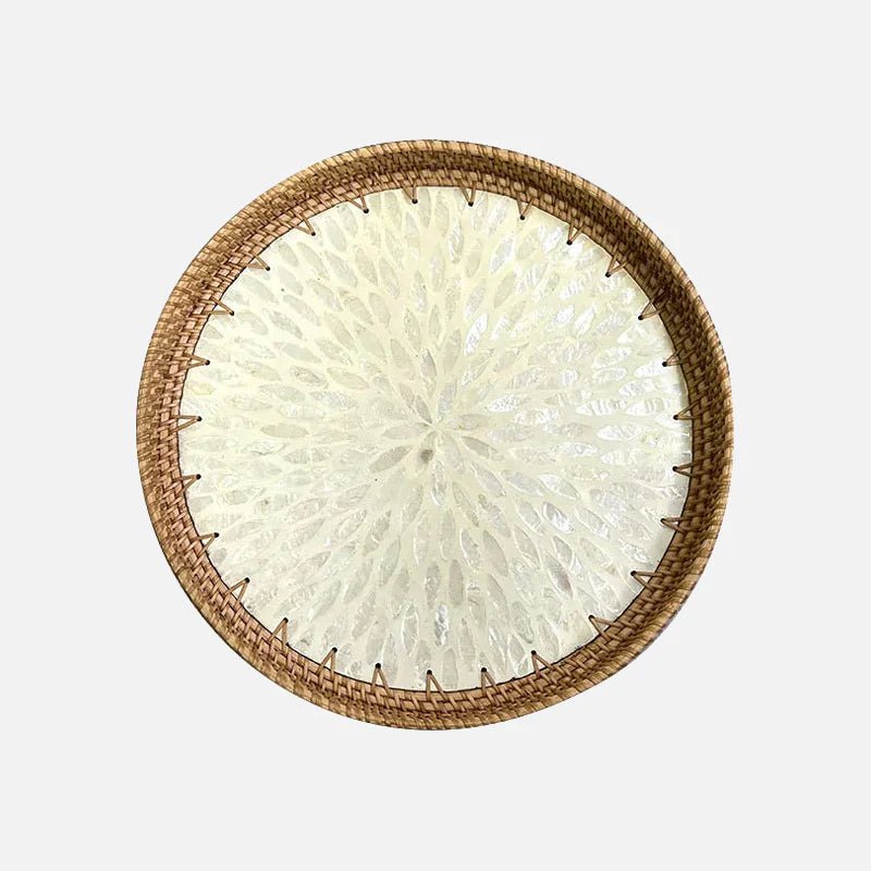 The Southern Atelier – Lotus Leaf Rattan Fruit Tray - The Southern AtelierSKU_1755802863761_682