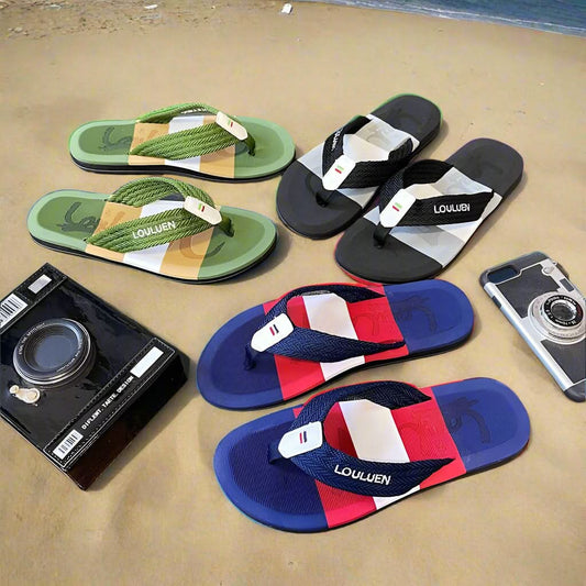 The Southern Atelier - Louluen Flip-Flops with Cushioned Straps Made with Recycled Materials for Beach and Everyday Wear - The Southern AtelierSKU_1784316824782_416