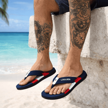 The Southern Atelier - Louluen Flip-Flops with Cushioned Straps Made with Recycled Materials for Beach and Everyday Wear - The Southern AtelierSKU_1784316824782_416