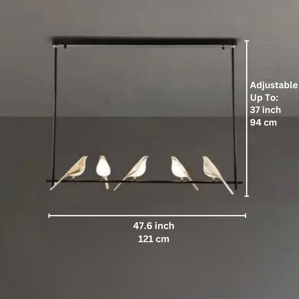 The Southern Atelier – Love Birds LED Chandelier - The Southern AtelierSKU_1754143579428_361