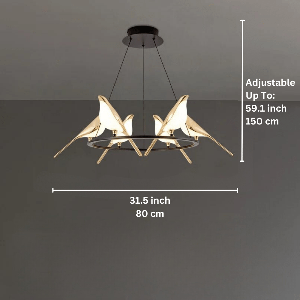 The Southern Atelier – Love Birds LED Chandelier - The Southern AtelierSKU_1754143579428_768