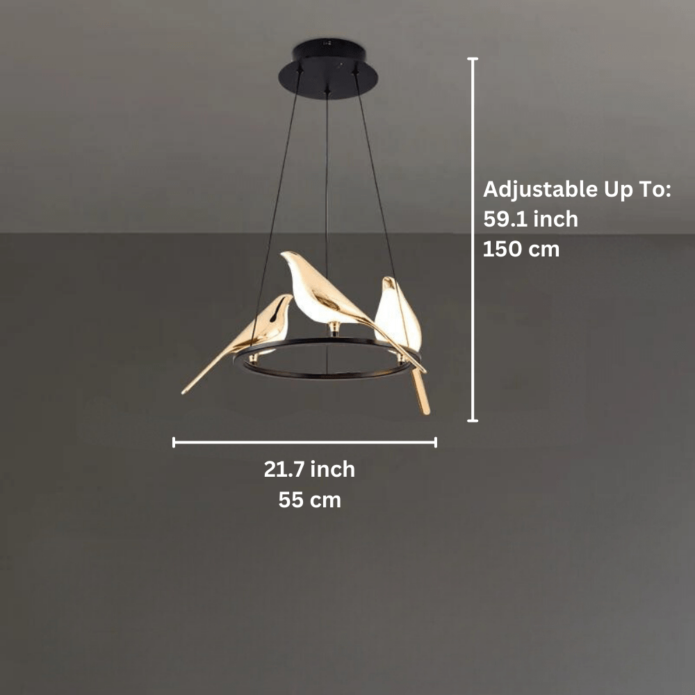 The Southern Atelier – Love Birds LED Chandelier - The Southern AtelierSKU_1754143579428_94