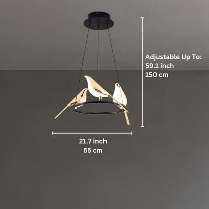 The Southern Atelier – Love Birds LED Chandelier - The Southern AtelierSKU_1754143579428_94