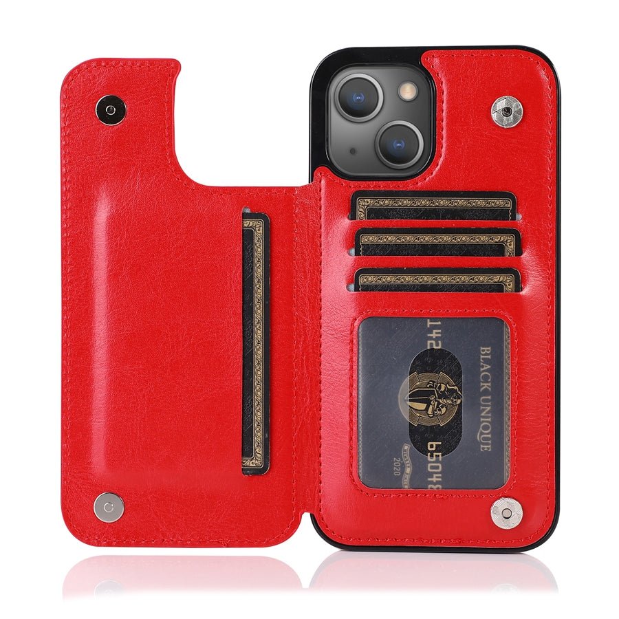 The Southern Atelier - Lucero Leather Wallet Phone Case with Card Slots and Magnetic Closure - The Southern AtelierSKU_1786566046922_295