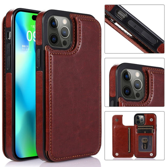 The Southern Atelier - Lucero Leather Wallet Phone Case with Card Slots and Magnetic Closure - The Southern AtelierSKU_1786566046922_517