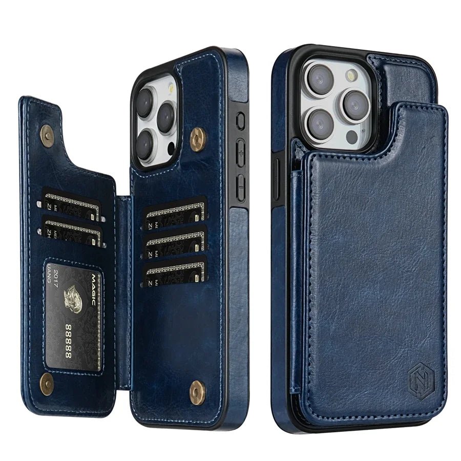 The Southern Atelier - Lucero Leather Wallet Phone Case with Card Slots and Magnetic Closure - The Southern AtelierSKU_1786566046922_517