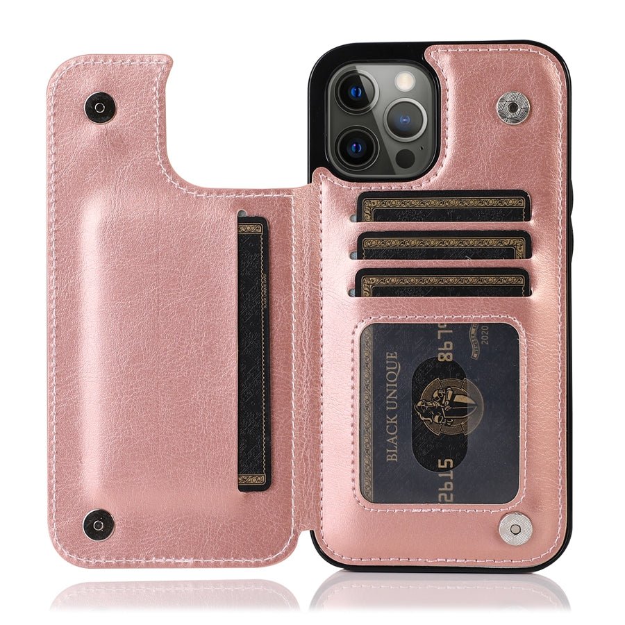 The Southern Atelier - Lucero Leather Wallet Phone Case with Card Slots and Magnetic Closure - The Southern AtelierSKU_1786566046922_522