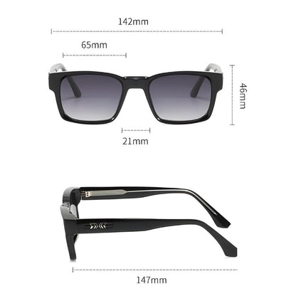 The Southern Atelier - Lucero Men's Square Sunglasses with UV400 Protection and Anti-Glare Gradient Lenses - The Southern AtelierSKU_1786566063252_798