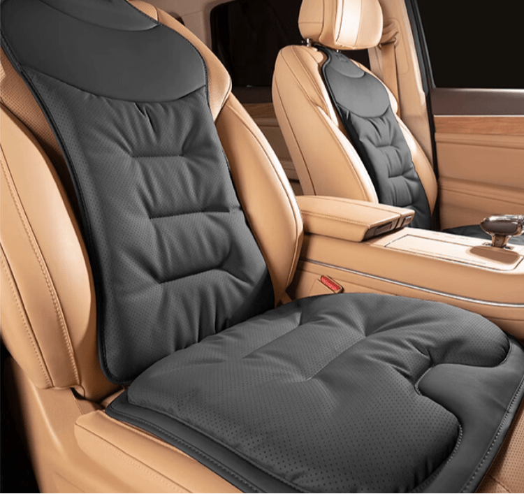 The Southern Atelier - Lumora Ergonomic Car Lumbar Cushion with Breathable Fabric and Supportive Foam for Back Relief - The Southern AtelierSKU_1786566317472_430