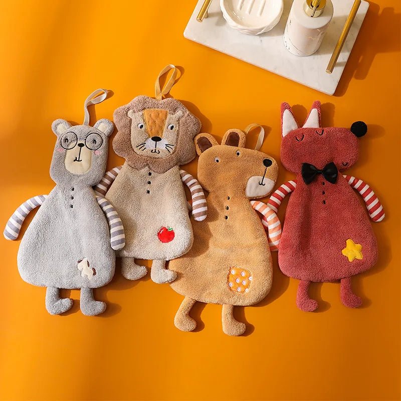 The Southern Atelier – Luxurious Coral Velvet Hand Towel for Stylish Kitchen Spaces with Playful Charm - The Southern AtelierSKU_1767876356162_416