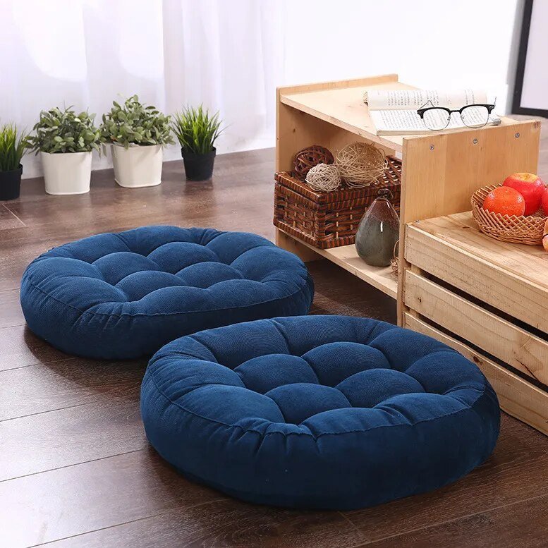 The Southern Atelier – Luxurious Cotton Floor Cushion with Sculptural Elegance - The Southern AtelierSKU_1775909388007_805