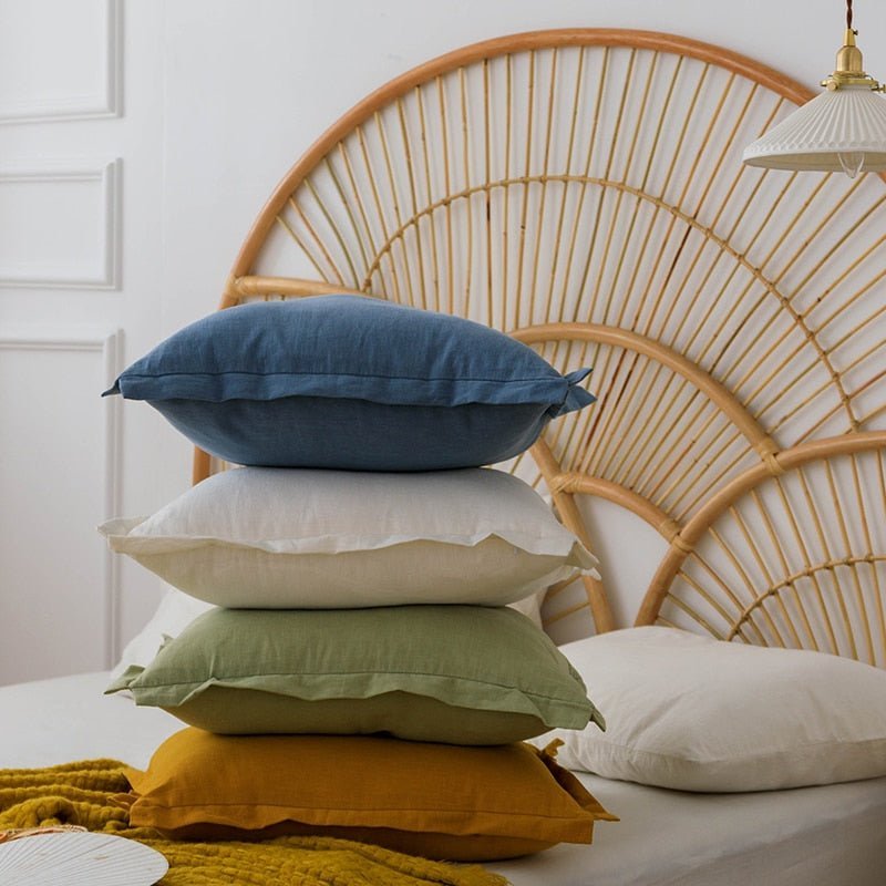 The Southern Atelier – Luxurious Cotton - Linen Blend Cushion Covers for a Serene Ambiance - The Southern AtelierSKU_1763118662275_251