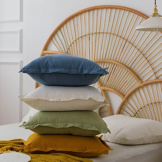 The Southern Atelier – Luxurious Cotton - Linen Blend Cushion Covers for a Serene Ambiance - The Southern AtelierSKU_1763118662275_251