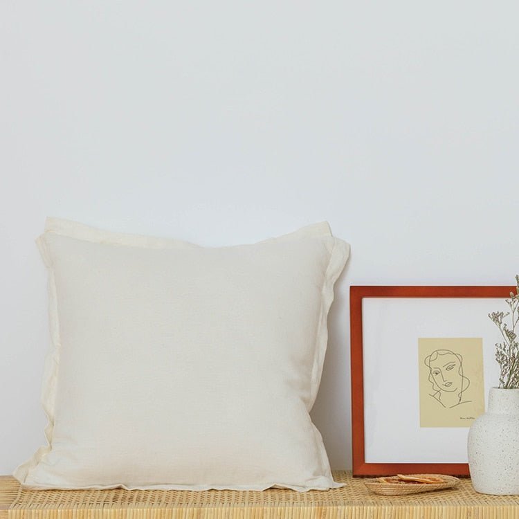 The Southern Atelier – Luxurious Cotton - Linen Blend Cushion Covers for a Serene Ambiance - The Southern AtelierSKU_1763118662275_251
