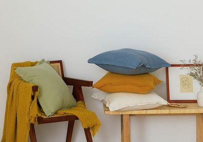 The Southern Atelier – Luxurious Cotton - Linen Blend Cushion Covers for a Serene Ambiance - The Southern AtelierSKU_1763118662275_251