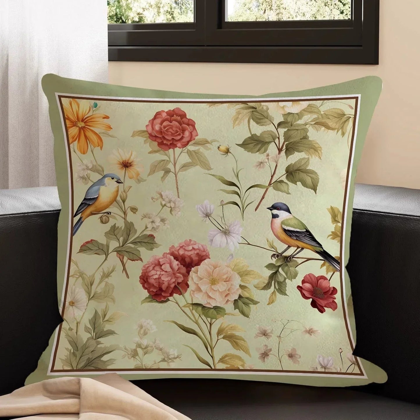 The Southern Atelier – Luxurious Twill Weave Cushion Cover in Chic Prints for Stylish Spaces - The Southern AtelierSKU_1774881536094_122