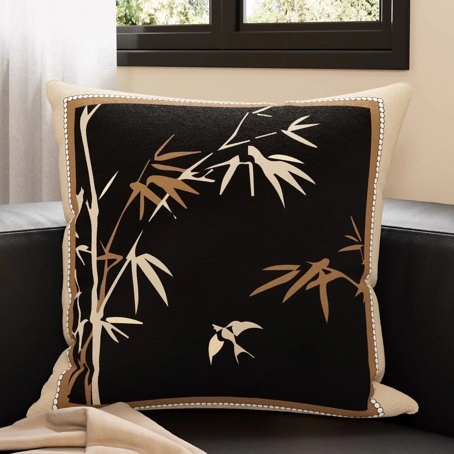 The Southern Atelier – Luxurious Twill Weave Cushion Cover in Chic Prints for Stylish Spaces - The Southern AtelierSKU_1774881536094_874