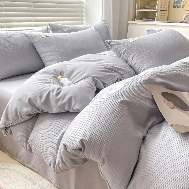 The Southern Atelier – Luxuriously Soft Waffle Comforter Set for Stylish Sleep Spaces with Timeless Charm - The Southern AtelierSKU_1769007891239_20