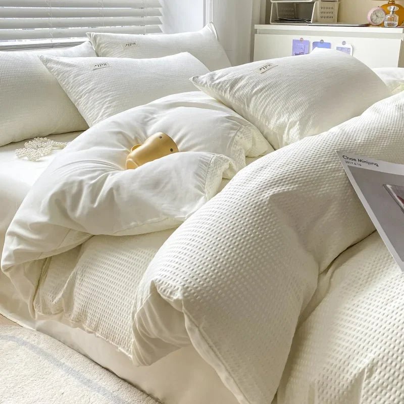 The Southern Atelier – Luxuriously Soft Waffle Comforter Set for Stylish Sleep Spaces with Timeless Charm - The Southern AtelierSKU_1769007891239_202