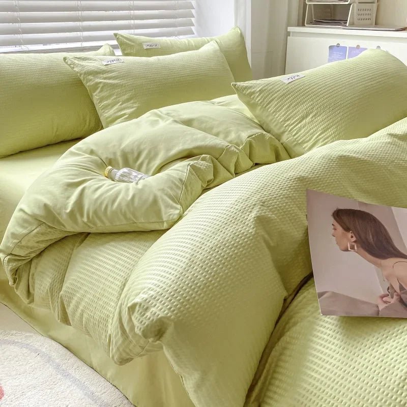 The Southern Atelier – Luxuriously Soft Waffle Comforter Set for Stylish Sleep Spaces with Timeless Charm - The Southern AtelierSKU_1769007891239_24