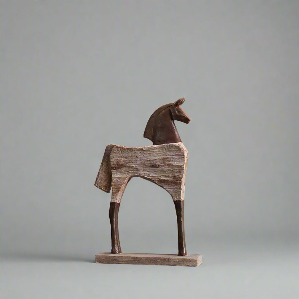The Southern Atelier – Majestic Horse Sculpture in Polished Resin for Timeless Spaces - The Southern AtelierSKU_1775909113601_253