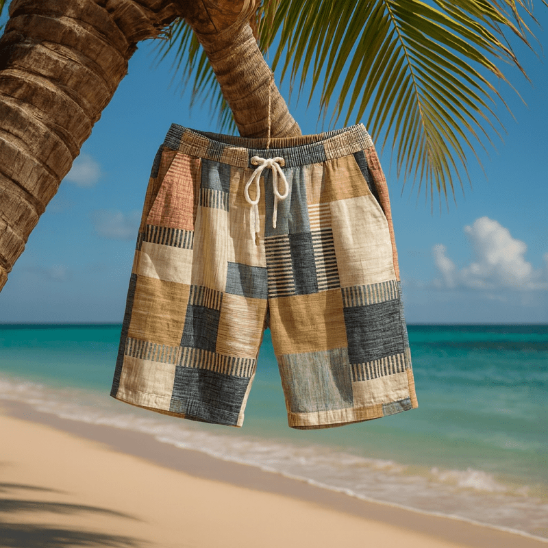 The Southern Atelier - Malibu Knee-Length Quick-Dry Shorts with Drawstring Waist and Deep Pockets - The Southern AtelierSKU_1784316839452_228