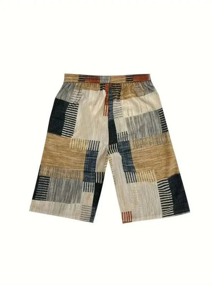The Southern Atelier - Malibu Knee-Length Quick-Dry Shorts with Drawstring Waist and Deep Pockets - The Southern AtelierSKU_1784316839452_228