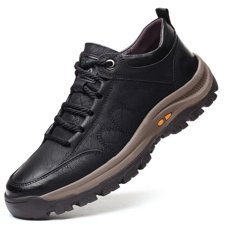 The Southern Atelier - Manchester Men's Waterproof Leather Orthopedic Shoes with Nonslip Traction for Work and Outdoors - The Southern AtelierSKU_1786566456014_624