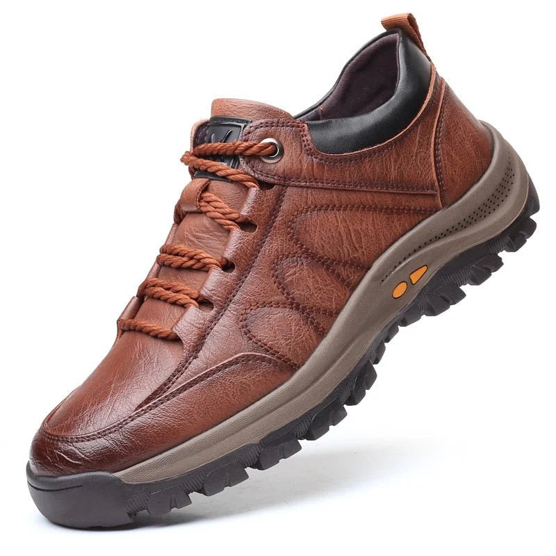 The Southern Atelier - Manchester Men's Waterproof Leather Orthopedic Shoes with Nonslip Traction for Work and Outdoors - The Southern AtelierSKU_1786566456014_909