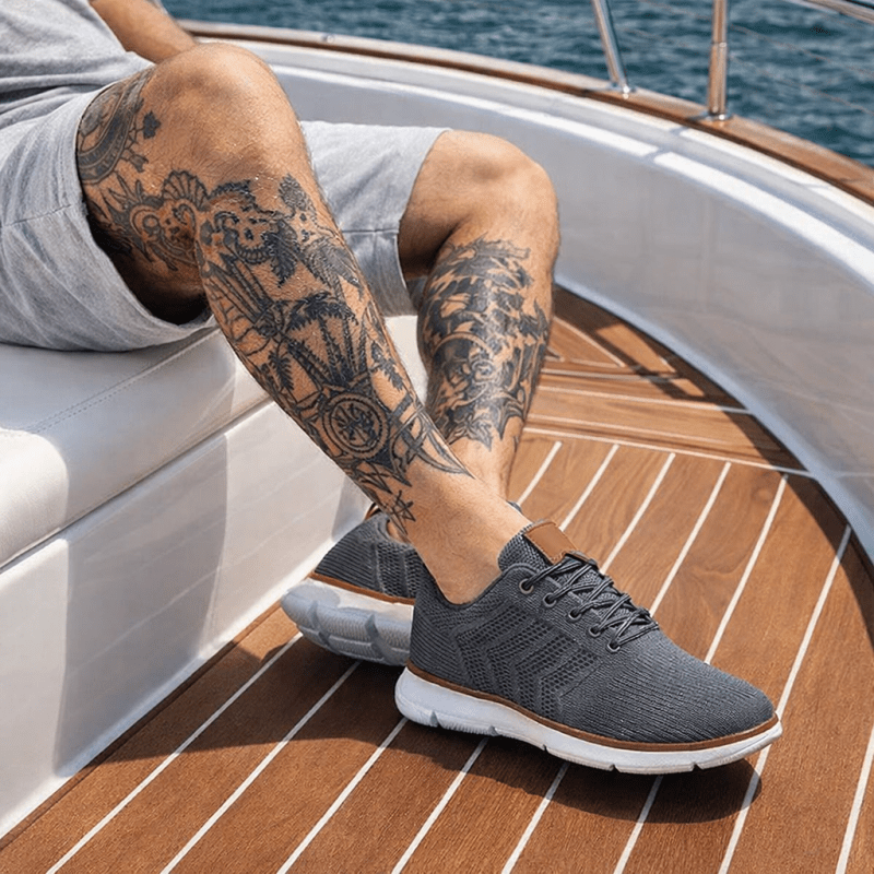 The Southern Atelier - Maravilla Trainers in Breathable Knit with Orthopedic Cushioning for Walking and Everyday Wear - The Southern AtelierSKU_1784316659659_619