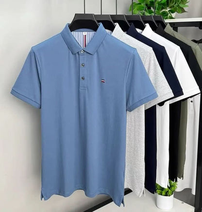 The Southern Atelier - Marina Polo in Quick-Dry Pique for Breathable Everyday Wear - The Southern AtelierSKU_1784316869867_178