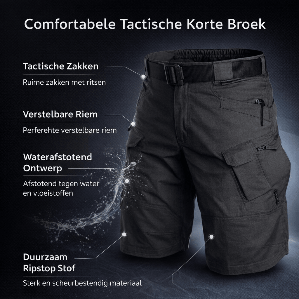 The Southern Atelier - Maverick Men's Cargo Shorts in Cotton Blend for Outdoor and Everyday Wear - The Southern AtelierSKU_1786566553436_420