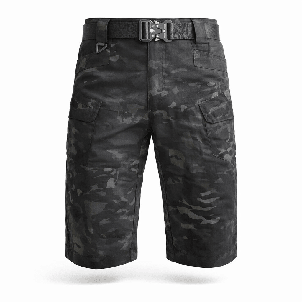 The Southern Atelier - Maverick Men's Cargo Shorts in Cotton Blend for Outdoor and Everyday Wear - The Southern AtelierSKU_1786566553439_473