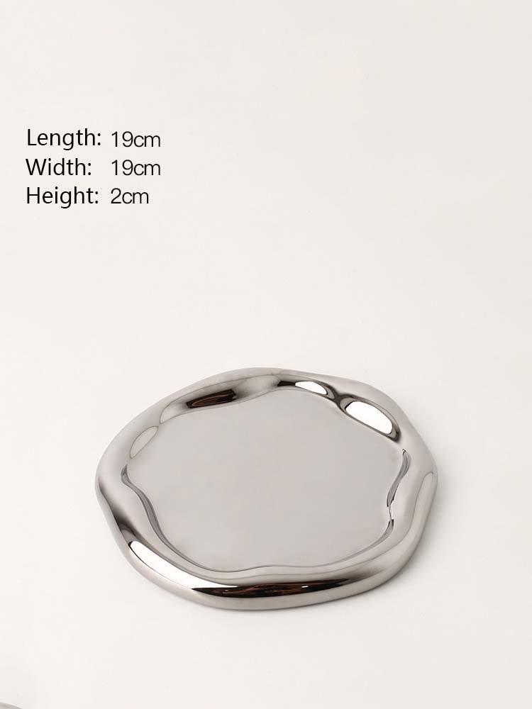 The Southern Atelier – Minimalist Chrome Trinket Dish - The Southern AtelierSKU_1757776096792_400
