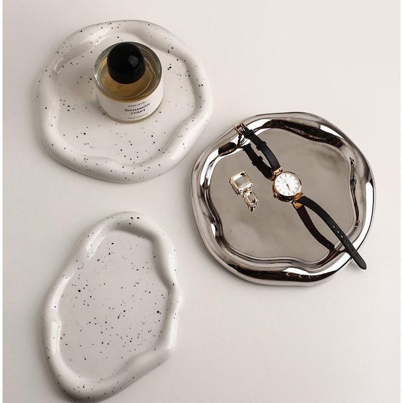 The Southern Atelier – Minimalist Chrome Trinket Dish - The Southern AtelierSKU_1757776096792_884