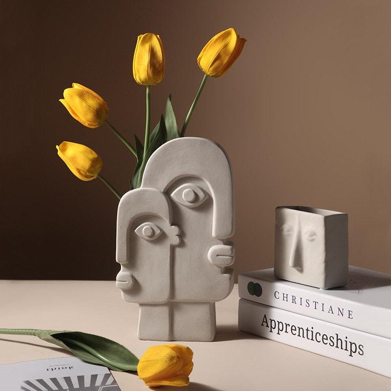 The Southern Atelier – Modern Abstract Shapes Vase - The Southern AtelierSKU_1757600749294_737