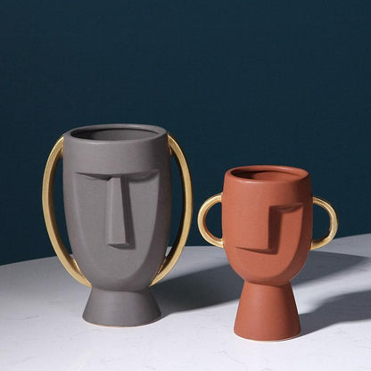 The Southern Atelier – Modern Art Face Vase Decor - The Southern AtelierSKU_1757600752433_71