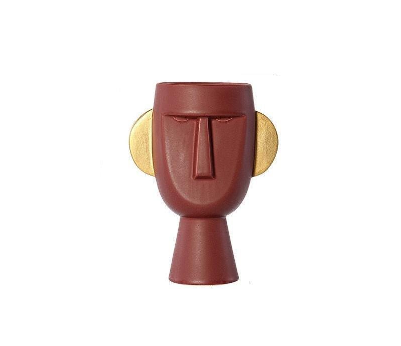 The Southern Atelier – Modern Art Face Vase Decor - The Southern AtelierSKU_1757600752433_736