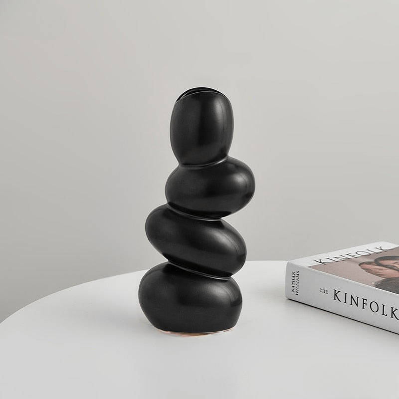 The Southern Atelier – Modern Cobble Ceramic Vase in High - Quality Nordic Minimalist Design - The Southern AtelierSKU_1758272561700_78