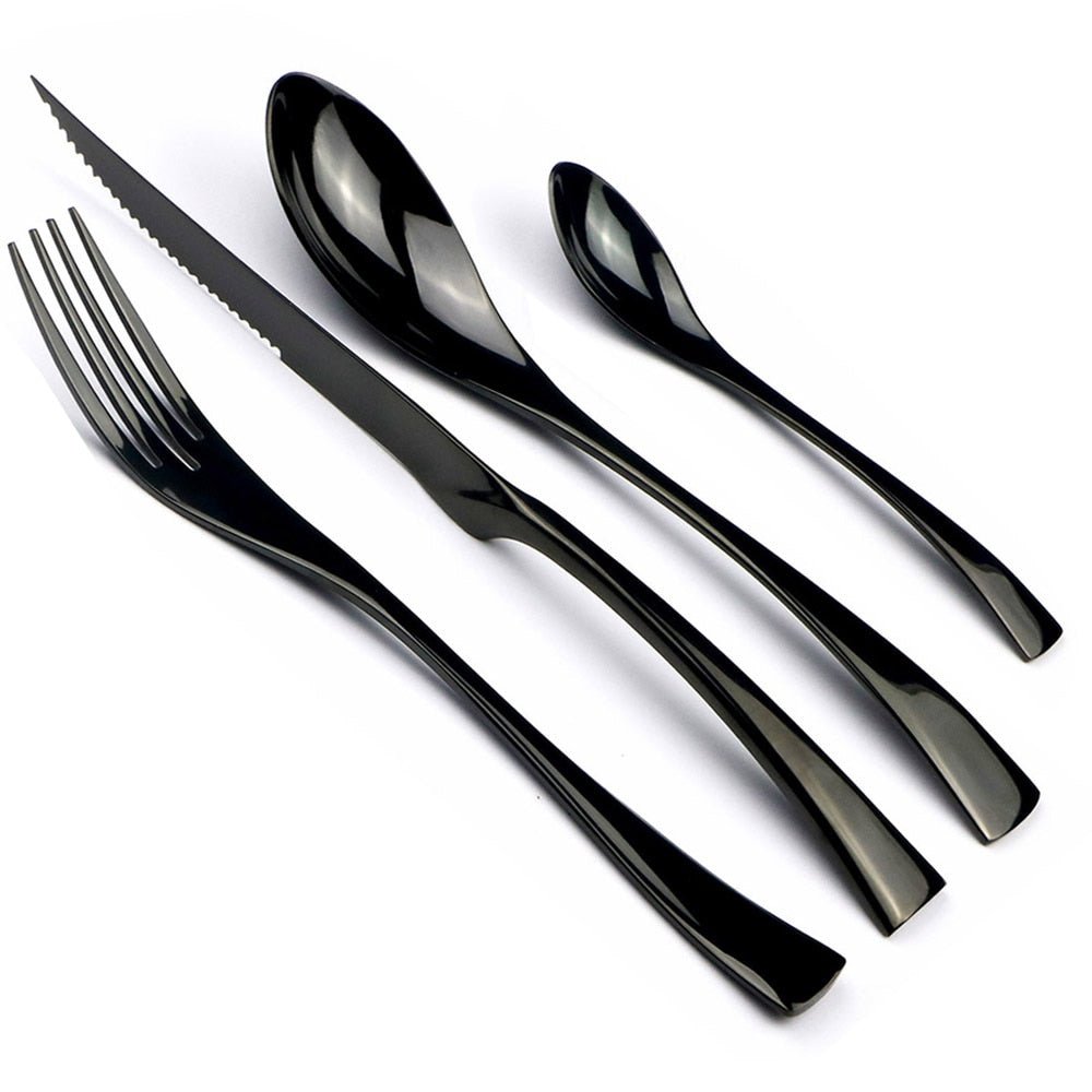 The Southern Atelier – Modern Elegance Stainless - Steel Cutlery Set for Contemporary Dining - The Southern AtelierSKU_1758918564162_659