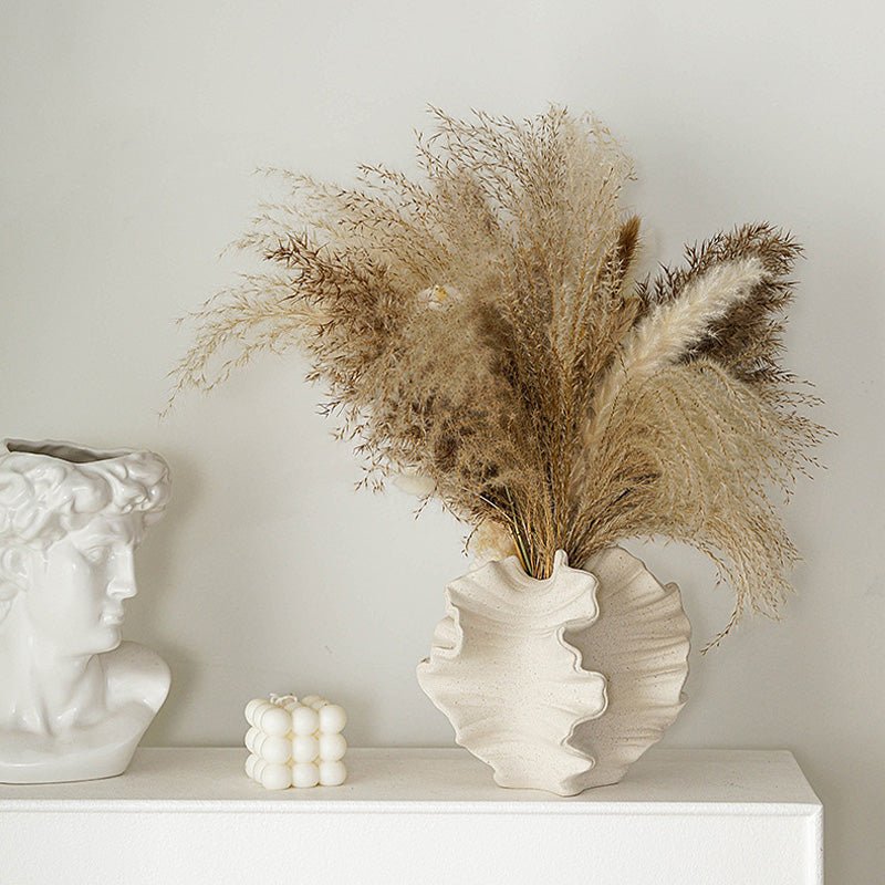 The Southern Atelier – Modern Frosted Ceramic Vase - The Southern AtelierSKU_1757600763917_174