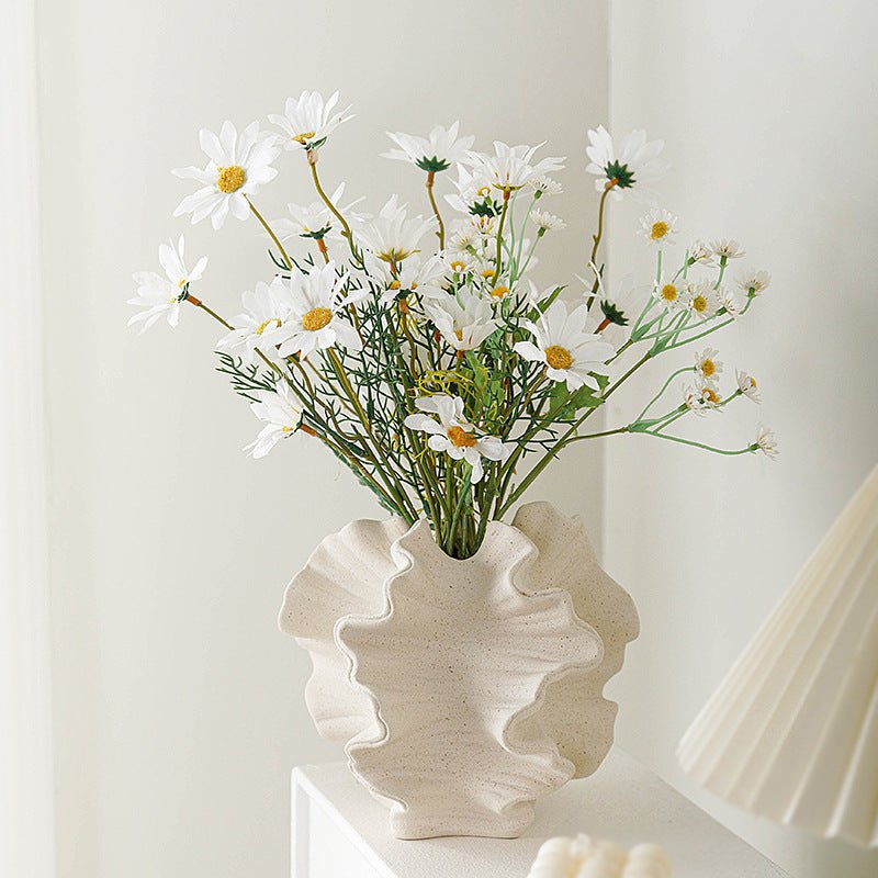 The Southern Atelier – Modern Frosted Ceramic Vase - The Southern AtelierSKU_1757600763917_174