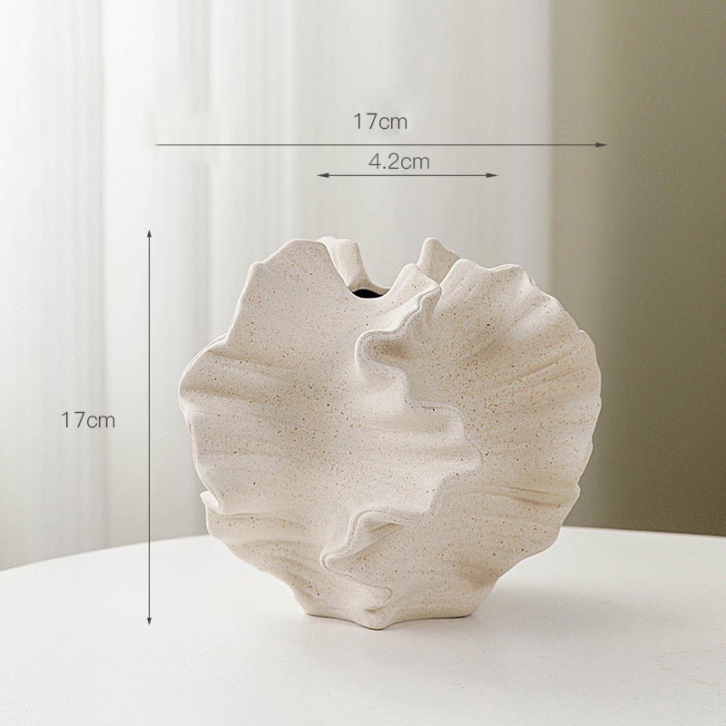The Southern Atelier – Modern Frosted Ceramic Vase - The Southern AtelierSKU_1757600763917_174