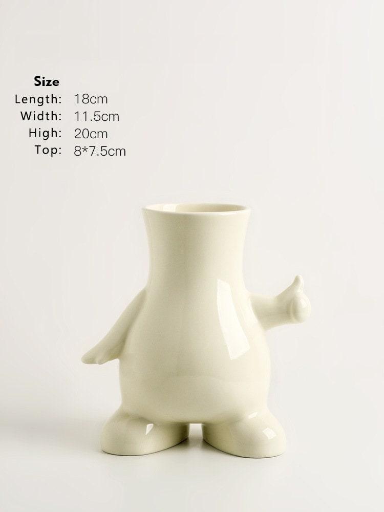 The Southern Atelier – Modern Monochrome Art Vase - The Southern AtelierSKU_1757776097790_636
