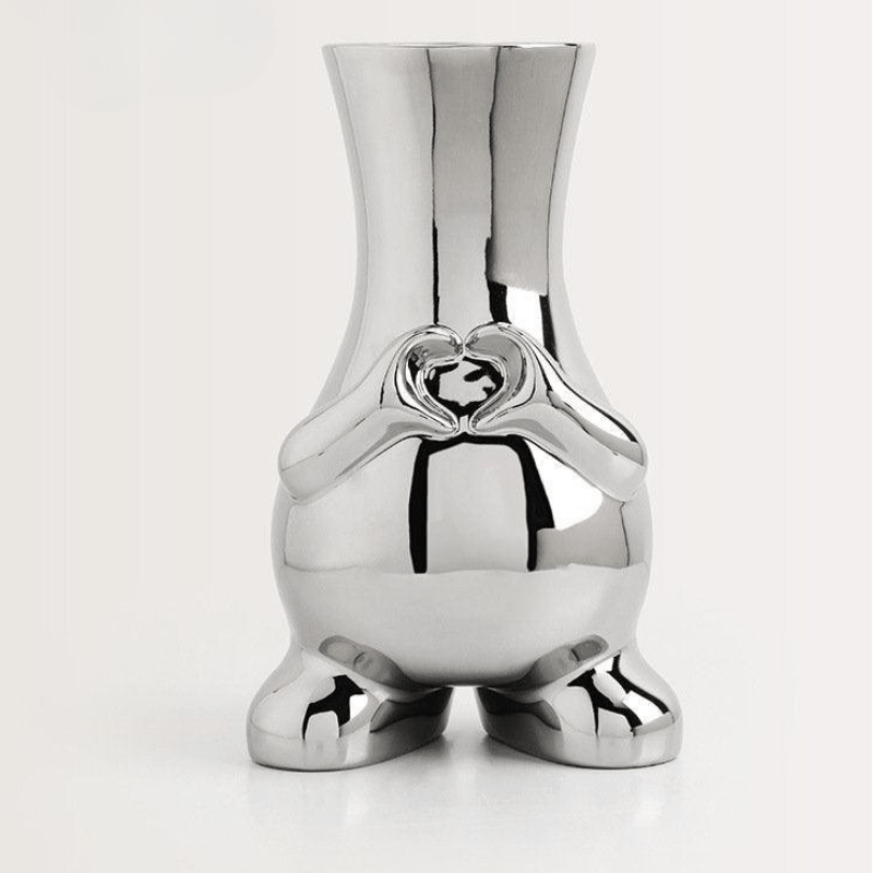 The Southern Atelier – Modern Monochrome Art Vase - The Southern AtelierSKU_1757776097790_636