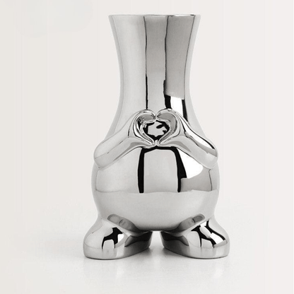 The Southern Atelier – Modern Monochrome Art Vase - The Southern AtelierSKU_1757776097790_636