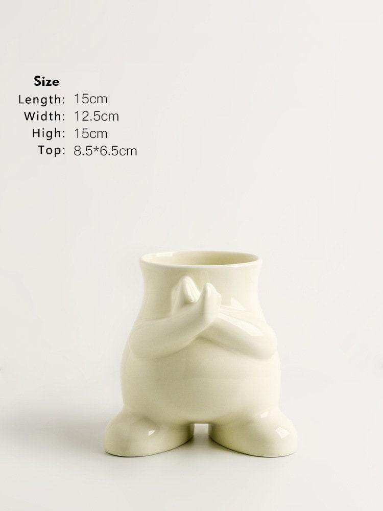 The Southern Atelier – Modern Monochrome Art Vase - The Southern AtelierSKU_1757776097790_636