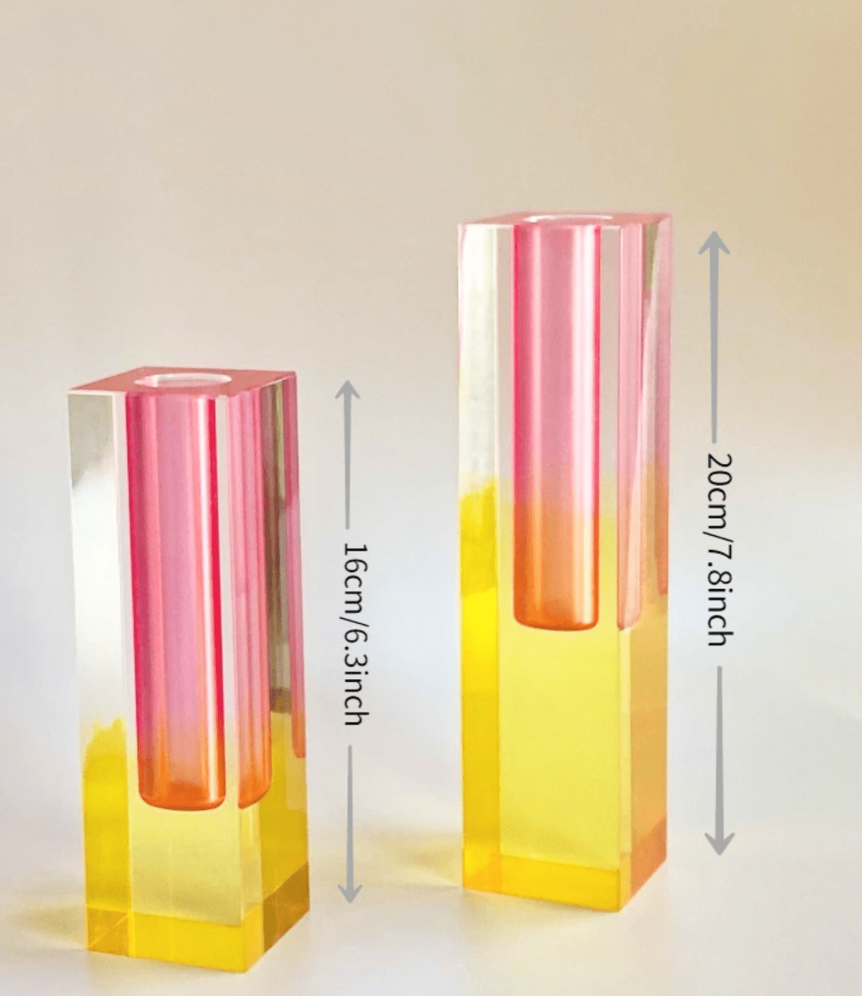 The Southern Atelier – Modern Prism Acrylic Vase - The Southern AtelierSKU_1755802951551_300